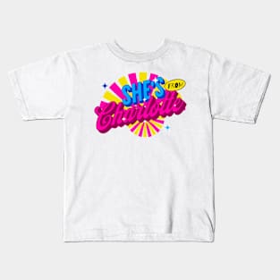 SHE'S FROM CHARLOTTE Kids T-Shirt